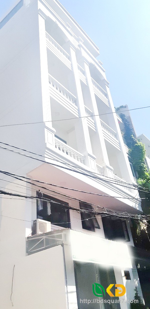 Bán căn hộ dịch vụ mặt tiền đường phường Tân Quy quận 7.